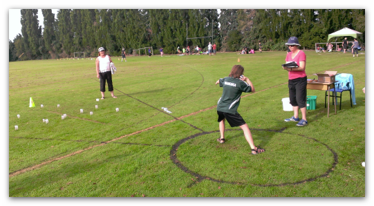 Celine shot put