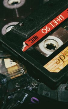 casete, vintage, old